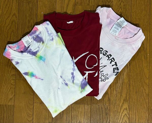 【超お得セット】送料込み海外輸入半袖古着アメカジTシャツ3枚セットS