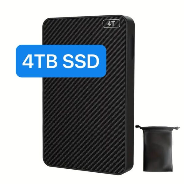 外付けSSD USB接続 4TB 新品ケース テレビ録画 パソコン ゲーム機