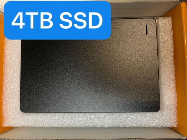 4TB 外付けSSD 新品ケース USB接続 SATA テレビ パソコン ゲーム機