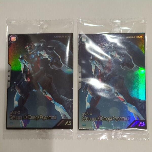 機動戦士ガンダム アーセナルベース プロモーションカード ジークアクス オメガ・サイコミュ 2枚セット 未開封品