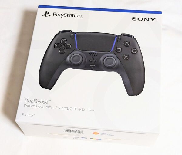 新品 DualSense ワイヤレスコントローラー ミッドナイト ブラック デュアルセンス
