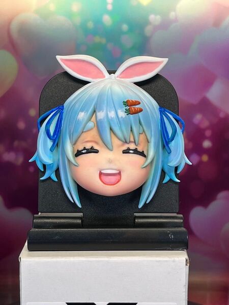 ガレージキット ぺこらブローチ 完成品 hololive 兎田ぺこら