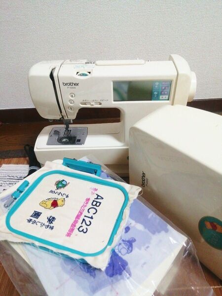 ブラザー刺繍ミシン P-5000くまのプーさん 整備済み