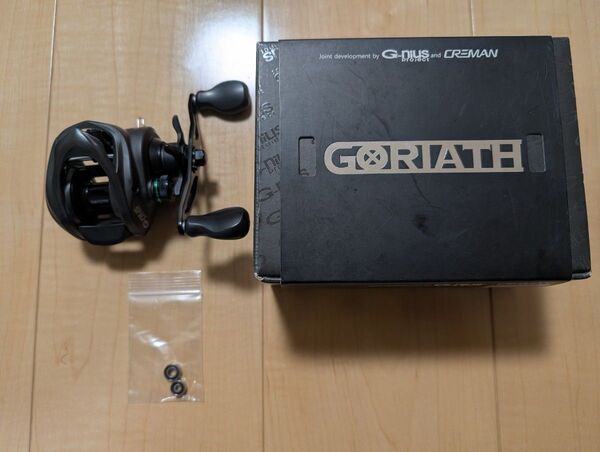 ゴライアス8.1RH MC SQUAREDベアリングカスタム 新品16ポンドライン巻済み 〇ジーニアスプロジェクト〇送料無料