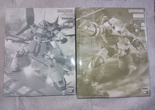 MG ズゴック(ユニコーンカラーVer.)&MG マラサイ(ユニコーンカラーVer.)