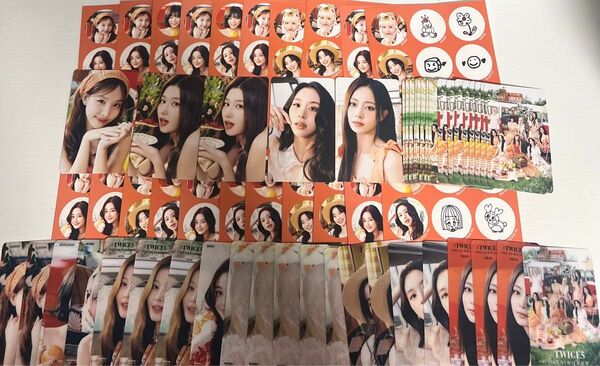 #TWICE5 トレカ ステッカー タワレコ限定特典フルコンプセット