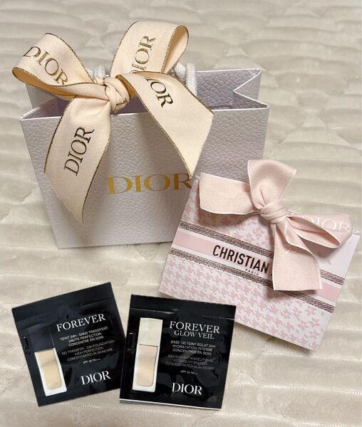 ディオール ラッピング ショッパー サンプル ファンデーション 下地 Dior コスメ