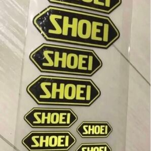 立体シール 3Dシール SHOEI Bike反射ステッカー Sticker Bike シール デカール ショウエイ