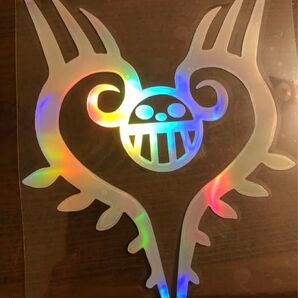 カーステッカー リアガラスステッカー 14*20cm ヘルメット スノボステッカー トラファルガーロー one piece