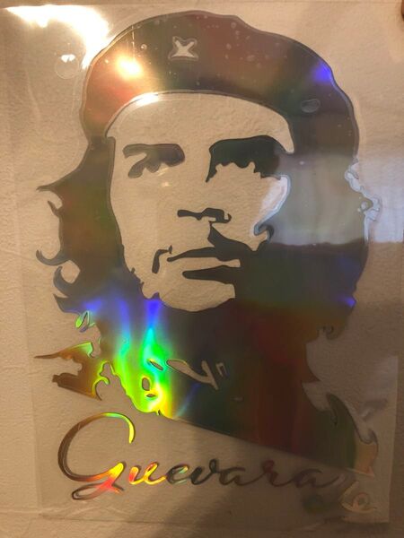 リアガラス hero Guevara チェバゲラ カーステッカー スノボステッカー 大きいサイズ 20cm15cm