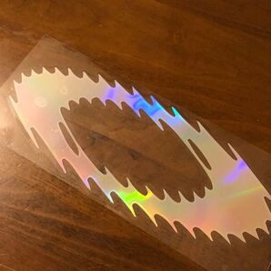 リアガラス ステッカー デカール カーステッカー スノボステッカー outdoor carsticker Oakley