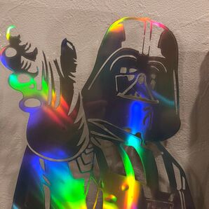 リアガラス スターウォーズ ステッカー デカール カーステッカー スノボステッカー 大きいサイズ 19cm19cm 半永久