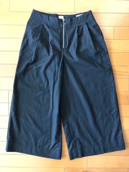 GAP ワイドパンツ 黒 ブラック