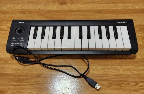 KORG(コルグ) MIDIキーボード microKEY マイクロキー DTM/25鍵盤/コントローラー/USB/パスパワー