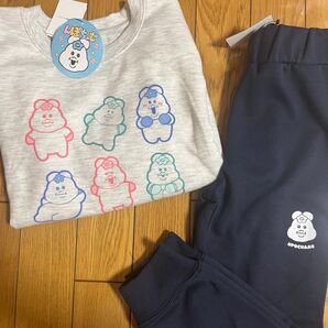 新品 んぽちゃむ パジャマ 120cm