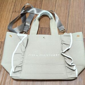 JILL by JILLSTUART フリル トートバッグ ベージュ
