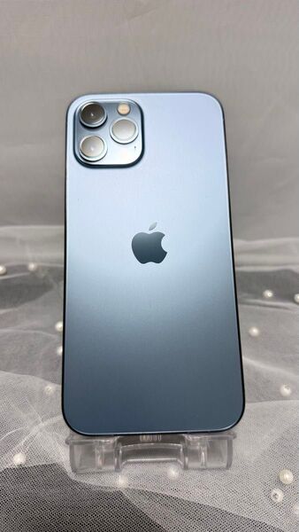 お値下げ中★Apple iPhone 12 Pro max 256GB パシフィックブルー SIMフリー 電池容量84%