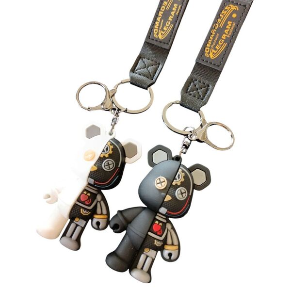 LEGRAM ノベルティ キーホルダー ロボット風 くま 2個セット