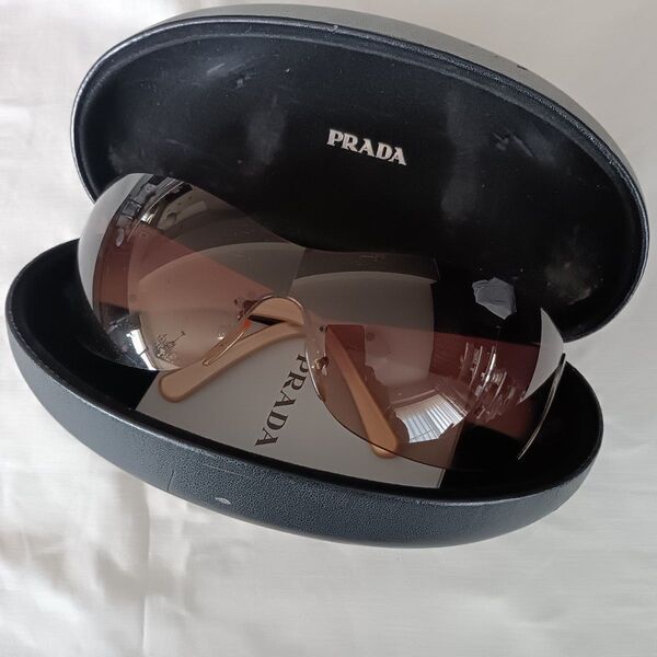 PRADA 04AW サングラス ゴーグル型 アーカイブ Y2K 美品 テック系