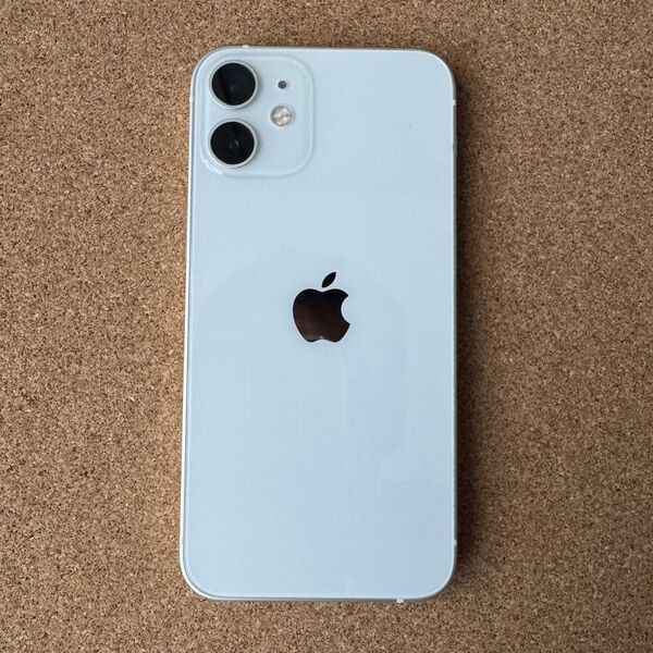 美品 99% iPhone 12 mini 128GB ホワイト MGDM3J/A 本体 SIMロック解除済み SIMフリー