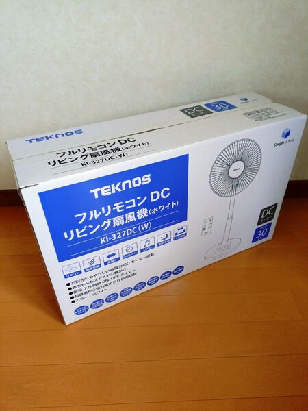 TEKNOS KI ―327DC(W)リビングフルリモコン扇風機