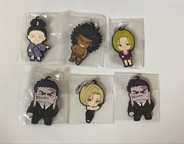 ハンターハンター ラバーストラップ 6点セット