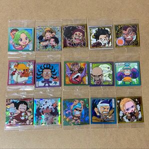 にふぉるめーしょん ワンピース 大海賊シールウエハース LOG.3~LOG.9 まとめ売り シークレット込み15枚セット