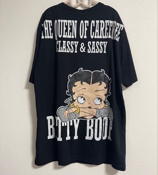 新品未使用 BettyBoop ベティ・ブープ 半袖 Tシャツ ブラック M
