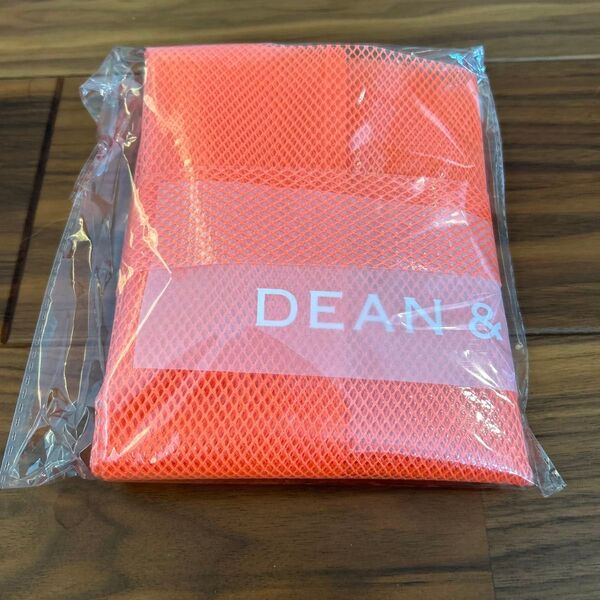新品未使用 未開封 DEAN & DELUCAショッピングバッグEVA コーラルオレンジ 2025年