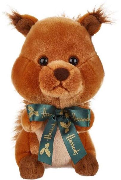 本日のみ セール中 希少 超レア 日本未入荷! Harrods ハロッズ りす リス ぬいぐるみ