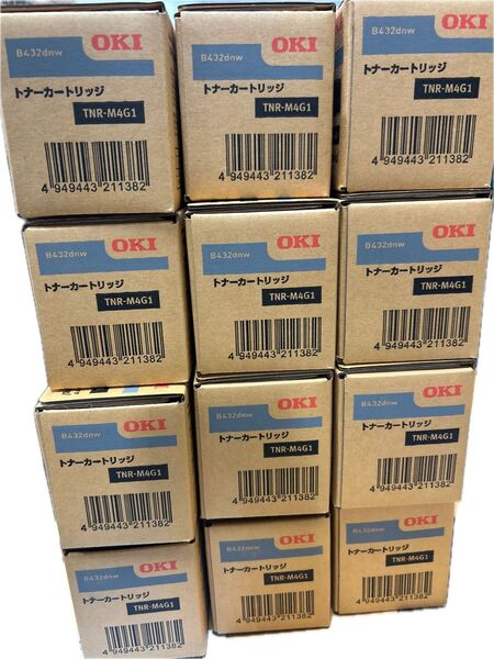 OKI トナーカートリッジ TNR-M4G1 12本入り一箱新品未開封