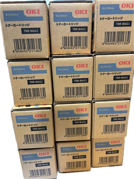 OKI トナーカートリッジ TNR-M4G1 12本入り一箱新品未開封