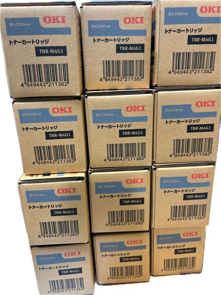 OKI トナーカートリッジ TNR-M4G1 12本入り一箱新品未開封