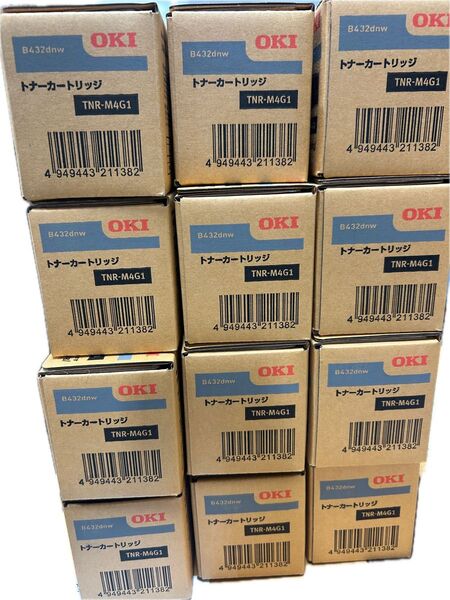 OKI トナーカートリッジ TNR-M4G1 12本入り一箱新品未開封