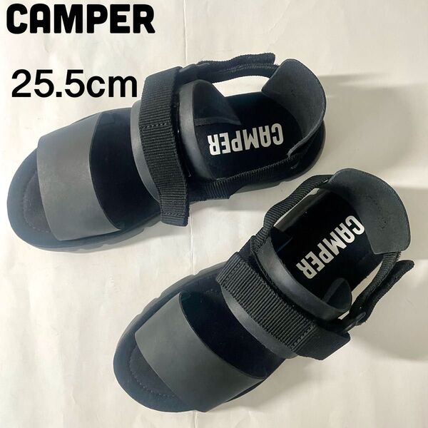 CAMPER スポーツサンダル 25.5cm ブラック
