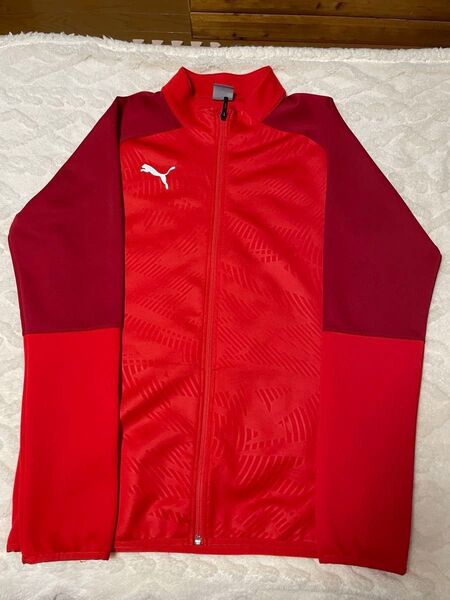 【PUMA 】サッカーウェア /トレーニングジャケット メンズ XXL、レッド