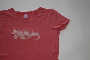 [ old clothes LADY'S Hollister Surf California T-shirt pink S]HOLLISTER SURF CALIFORNIA for women cheap start 