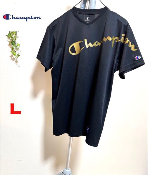 【Champion】【Lサイズ】チャンピオン メンズ Tシャツ 半袖 トップス カットソー バレー スポーツウェア トレーニング