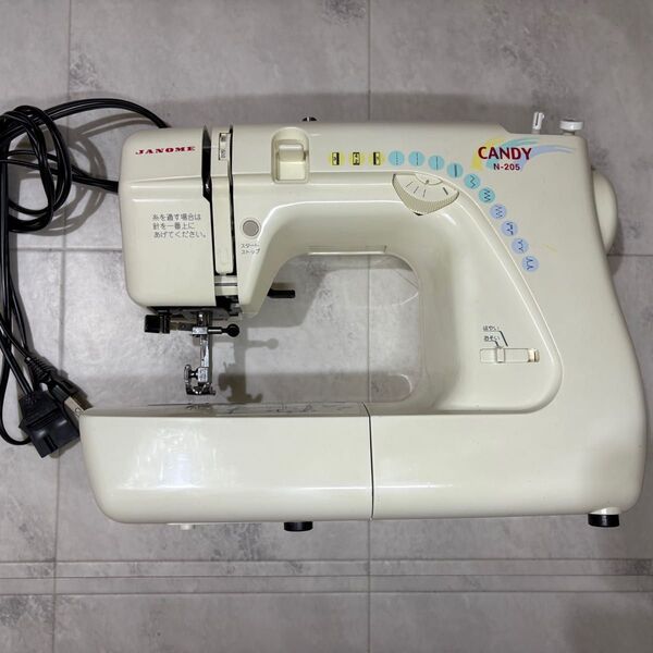 JANOME ミシン CANDY N-205
