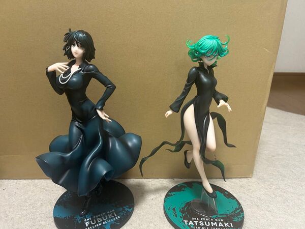 amakuni ワンパンマン 戦慄のタツマキ 地獄のフブキ 1/7スケールフィギュア開封品