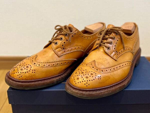 トリッカーズ バートン エイコン Tricker's M5633 BOURTON 9 1/2 28cm オマケ付♪