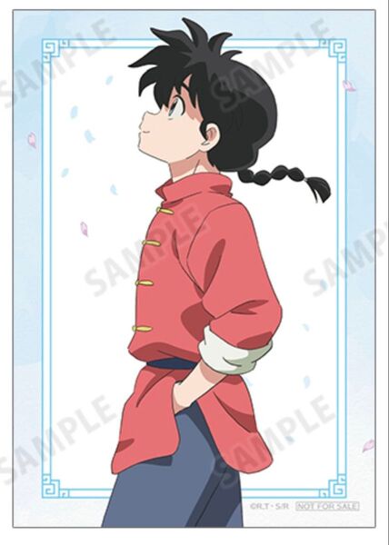 らんま1/2 アニメイト 季節の歩み 特典ブロマイド 乱馬