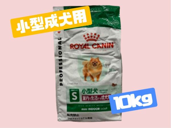 ★ロイヤルカナン ミニ インドア アダルト10kg★小型犬の成犬用!