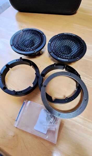 画像追加 VEオーディオ3.5インチスコーカー バックチャンバー用アルミバッフル付