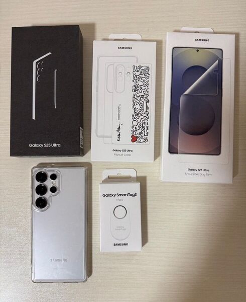 GalaxyS25Ultra 521GB ホワイトシルバー 国内版SIMフリー