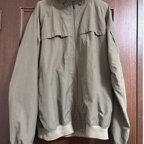 ホームレス(HOMLESS)ジップアップ ジャケット ジャンバー カーキ メンズ XL