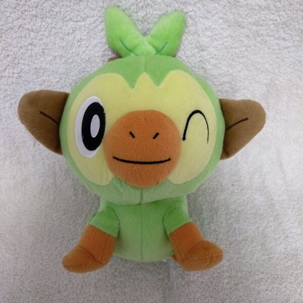 ポケモン でっかいころっとまんまるぬいぐるみ サルノリ ぬいぐるみ ポケットモンスター