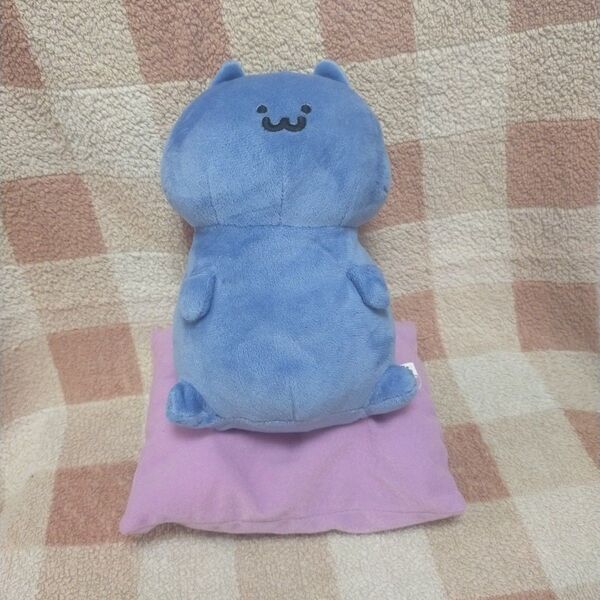 お文具といっしょ クッションにおすわり ぬいぐるみ 猫さん ねこさん お座り