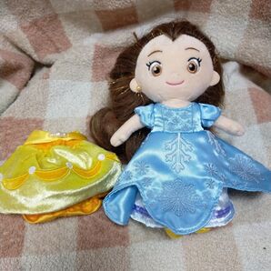 ヘアメイクプラッシュドール ディズニー ぬいぐるみ 着せ替え人形