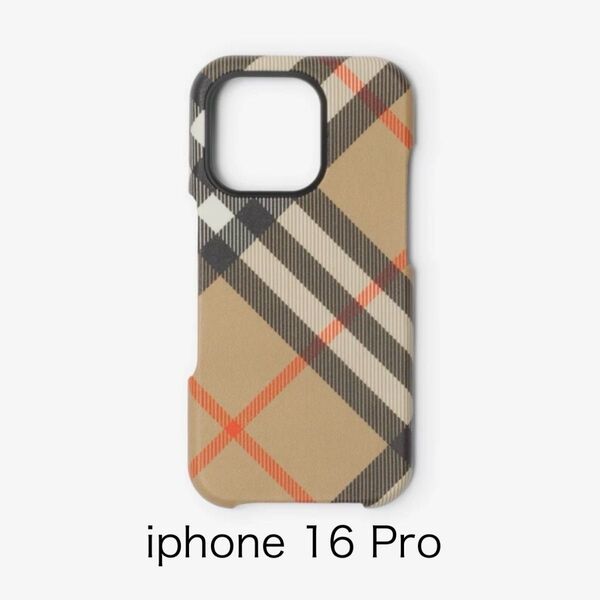 Burberry iPhone 16 pro ケース